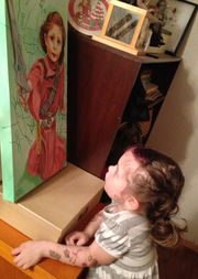 Το τετράχρονο κορίτσι που έμαθε στη μαμά του τι σημαίνει καλλιτέχνης (φωτογραφίες)