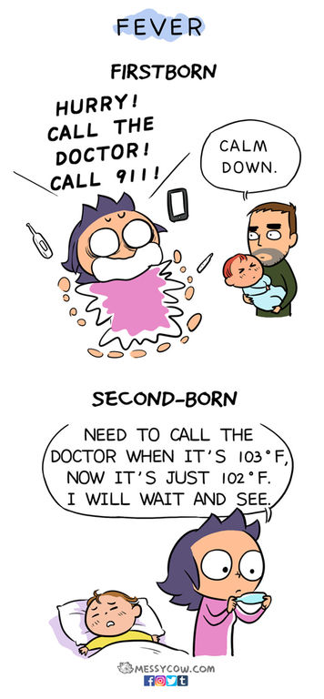 Πρώτη και δεύτερη εγκυμοσύνη: Οι διαφορές σε 16 ξεκαρδιστικά σκίτσα 