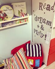 Γωνιά ανάγνωσης στο παιδικό δωμάτιο: Η σημασία της και ιδέες για να τη διακοσμήσετε (pics) 