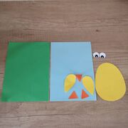 Πασχαλινή κάρτα: Εύκολη χειροτεχνία για παιδιά (pics)