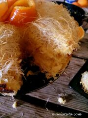 Πορτοκαλένιο καταΐφι με κρέμα σιμιγδαλιού (pics) 