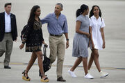Michelle & Barack Obama - Δείτε πόσο μεγάλωσαν οι κόρες τους