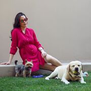 Ισμήνη Νταφοπούλου: «“I’m really enjoying this heat wave”
-said no pregnant woman, ever ???»