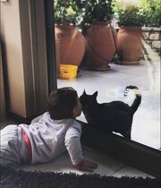 Ο μικρός Κωνσταντίνος γεννήθηκε τον Μάρτιο του 2018 και είναι ένας γλύκας. 