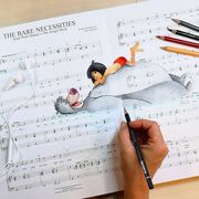 Ζωγραφίζει σε σελίδες μουσικής γνωστούς ήρωες της Disney και το αποτέλεσμα είναι εκπληκτικό (pics)