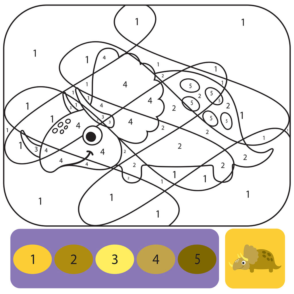 Παιχνίδια ζωγραφικής με αριθμούς: Τα παιδιά σας θα διασκεδάσουν μαθαίνοντας (pics)