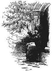 Το Κοριτσάκι με τα Σπίρτα - Εκδόθηκε το 1845 - Εικονογράφηση του Έι-Τζέι Μπάιες / Πηγή φωτογραφίας: wikipedia.org. 