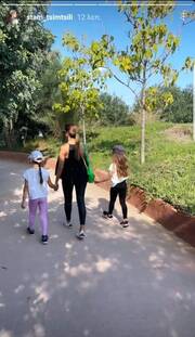 Σταματίνα Τσιμτσιλή: Φώτο από τη βόλτα που έκανε με τα παιδιά της στο Σαββατοκύριακο