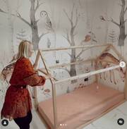 Όλγα Πηλιάκη: Ονειρεμένο το νέο παιδικό δωμάτιο της Μαλένας (εικόνες και vid)