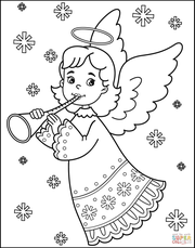 25 χριστουγεννιάτικες χρωμοσελίδες για παιδιά - Εκτυπώστε τις και ζωγραφίστε