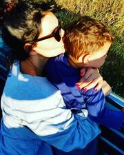 Μαρίνα Ασλάνογλου: Ο γιος της έχει μεγαλώσει και της μοιάζει πολύ (εικόνες)