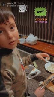 Ιωάννα Λίλη: Ο γιος της έφτιαξε σούσι στην κουζίνα του σπιτιού τους 