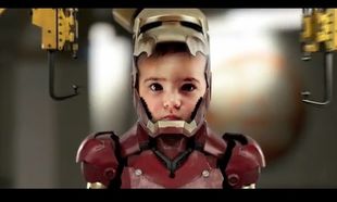 Ο Iron Man έγινε Iron Baby Girl! 