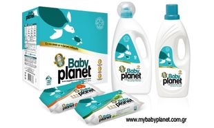 Baby Planet: Το πιο φυσικά απαλό βρεφικό απορρυπαντικό!