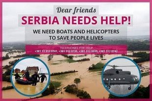 «Βοήθεια για την Σερβία»: Μια προσωπική ιστορία από κάτοικο της χώρας για το πώς βίωσαν τις καταστροφικές πλημμύρες