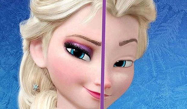 Έτσι είναι οι πριγκίπισσες της Disney χωρίς…μακιγιάζ! (βίντεο)