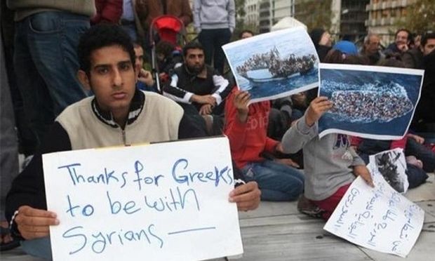 Τα προσφυγόπουλα μαθαίνουν ελληνικά με τη βοήθεια εθελοντών