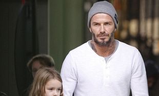 David Beckham: Μαζί με την κόρη του σε skatepark (φωτό)