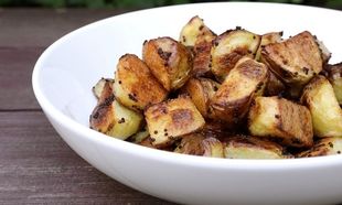 Ψητές πατάτες στο φούρνο με μουστάρδα: Απλά τέλειες