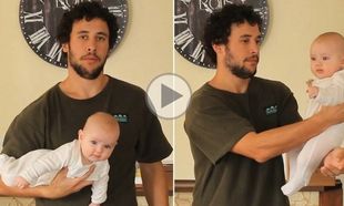 17 τρόποι να κρατάμε ένα μωρό, από έναν απιθανο μπαμπά (βίντεο)