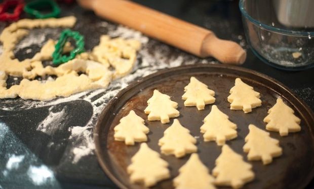 Συνταγή για Χριστουγεννιάτικα μπισκότα βουτύρου