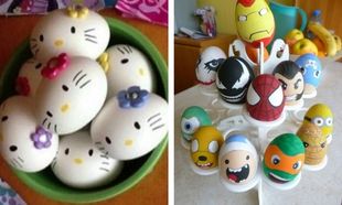 10 πρωτότυπες ιδέες για να βάψετε τα πασχαλινά αυγά