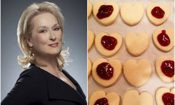 Μπισκότα με μαρμελάδα: Τα αγαπημένα της Meryl Streep