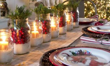 Γιορτινό τραπέζι: Ιδέες διακόσμησης για να εντυπωσιάσετε το βράδυ του ρεβεγιόν