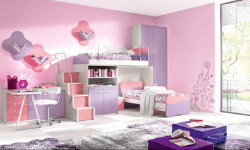 Τριάντα ιδέες για παιδικά δωμάτια με πολύ χρώμα! 