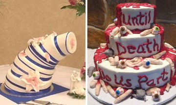 Ο εφιάλτης της νύφης: Οι χειρότερες γαμήλιες τούρτες που έχουμε δει ποτέ! (pics)