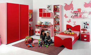 Decο: Είκοσι δύο προτάσεις για να «ντύσετε» το παιδικό δωμάτιο στα κόκκινα