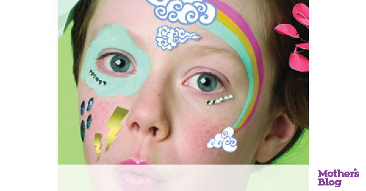 Αποκριάτικο face painting για κορίτσια: Ουράνιο τόξο - Mothersblog.gr