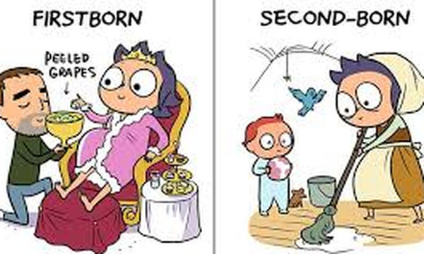 Πρώτο vs δεύτερο παιδί: Οι διαφορές σε 16 ξεκαρδιστικά σκίτσα (pics)
