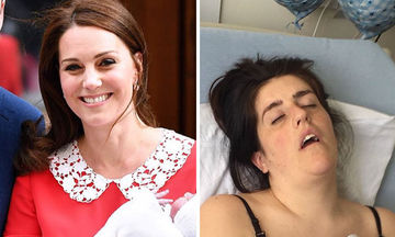 Kate Middleton vs κοινές θνητές: Έτσι είναι οι περισσότερες γυναίκες μετά τη γέννα (pics) 