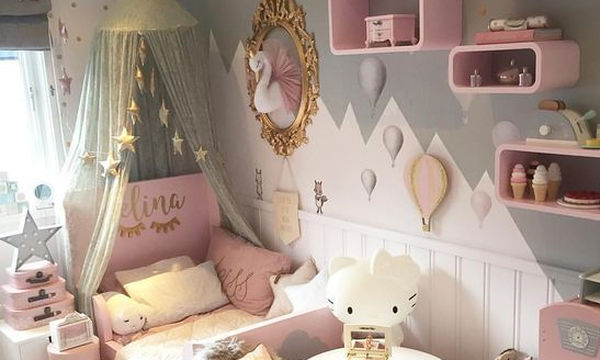 12 ιδέες κοριτσίστικου δωματίου για να κάνετε την μικρή σας να νιώθει σαν πριγκίπισσα (pics)