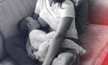 Με αυτή τη φωτογραφία γιόρτασε τους 11 μήνες θηλασμού της κόρης της η διάσημη σταρ