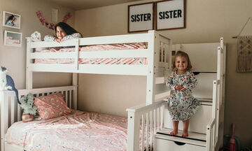 Κρεβάτια κουκέτες: Ιδέες και λύσεις για το παιδικό δωμάτιο (pics)