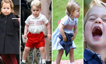 Πρίγκιπας George και πριγκίπισσα Charlotte : Δείτε τις πιο χαριτωμένες στιγμές τους (vid) 