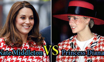 Σαράντα φορές που η Kate Middleton ντύθηκε σαν τη Diana (vid) 