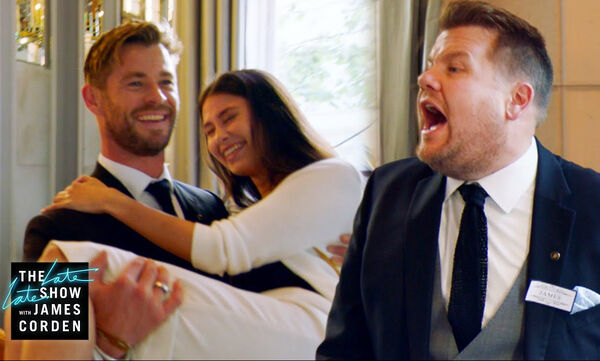 Corden & Hemsworth: Τι έκαναν & τρέλαναν ένα εστιατόριο; Το βίντεο με τα 5 εκατ. views