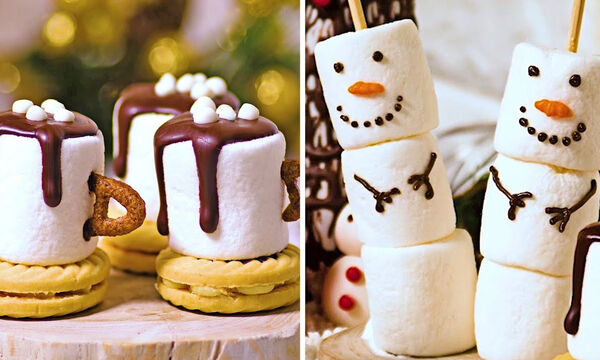 Πέντε χριστουγεννιάτικα γλυκά για παιδιά - Εύκολα και εντυπωσιακά  (vid)