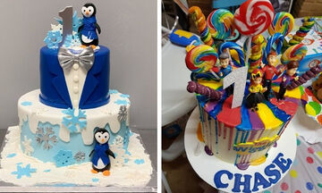 Είκοσι φανταστικές τούρτες για τα πρώτα γενέθλια του παιδιού σας (pics) 