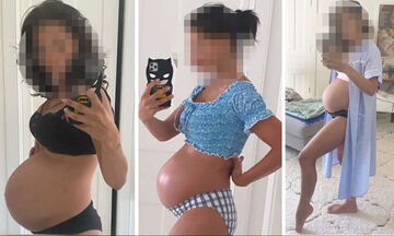 Διάσημη εγκυμονούσα μας δείχνει την κοιλίτσα της στον 9ο μήνα εγκυμοσύνης