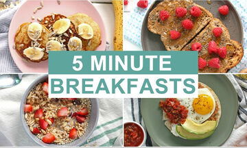 Back to School: Πέντε εύκολες συνταγές για γρήγορο και θρεπτικό πρωινό 