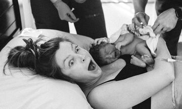 «Τι είναι αυτό;» - Η έκπληξη μιας μαμάς 15 λεπτά μετά τον τοκετό (pics)