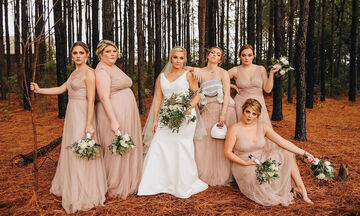 Παράνυμφος φωτογραφήθηκε με τα θήλαστρα στο πλευρό της νύφης (pics)