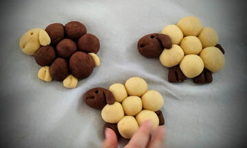 Μαγειρεύουμε παίζοντας: Μπισκότα προβατάκια για τα παιδιά