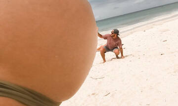 Αυτή η φωτογραφία της εγκύου με τον σύζυγό της έγινε viral 