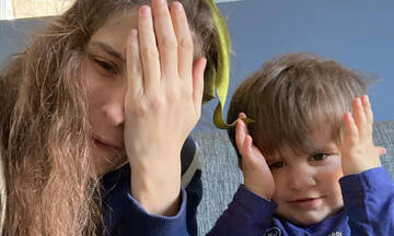Φωτεινή Αθερίδου: Απίθανη η νέα φωτογραφία με τον γιο της 