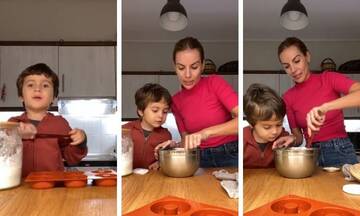 Μαρία Λουίζα Βούρου: Ο γιος της μαγείρεψε ξανά και ξανά και ξανά (vid)